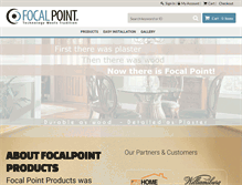 Tablet Screenshot of focalpointproducts.com